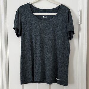 Nike Women's Charcoal Short Sleeve Tee